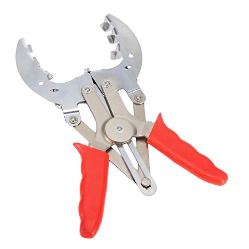 Coche Pistón Anillo Compresor Alicates Expansor Instalador Quitar Herramienta, Instalador Ratchet Plier Remover Expander Motor Herramienta(4inch)