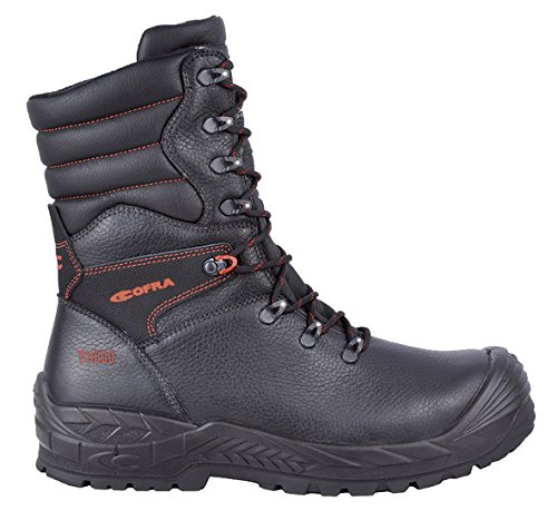 Cofra 13500-000.W44 Zapatos de Seguridad Muspell S3 WR Ci HRO SRC Talla 44 en Negro, 54