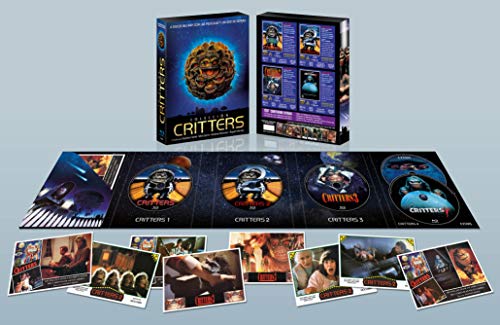 Colección Critters BD 1-2-3-4 Digipack Coleccionista con 8 Postales + DVD de Extras y Portada Lenticular [Blu-ray]