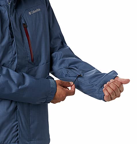 Columbia Alpine Action Chaqueta de esquí, Hombre, Azul (Dark Mountain), XXL