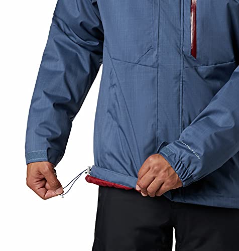 Columbia Alpine Action Chaqueta de esquí, Hombre, Azul (Dark Mountain), XXL