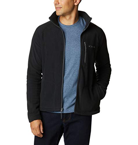 Columbia Fast Trek II Full Zip Fleece, Forro polar con cremallera Hombre, Negro (BLACK), L