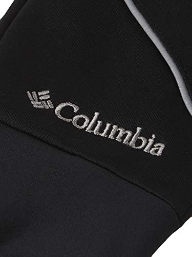 Columbia Guantes de running para hombre, M Trail Summit Running Glove, Poliéster, Negro, Talla M, 1827821