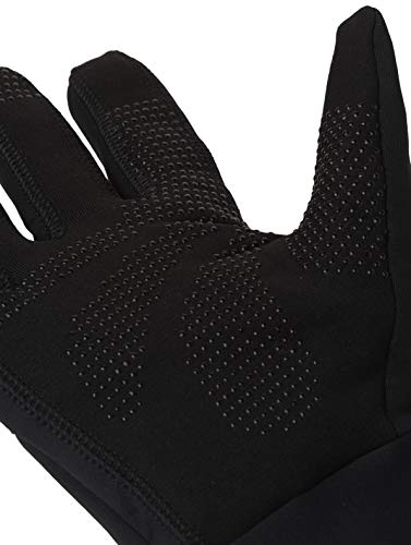 Columbia Guantes de running para hombre, M Trail Summit Running Glove, Poliéster, Negro, Talla M, 1827821