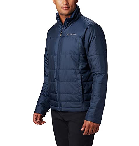 Columbia Horizons Pine Chaqueta Interchange, Hombre, Azul (Collegiate Navy), L