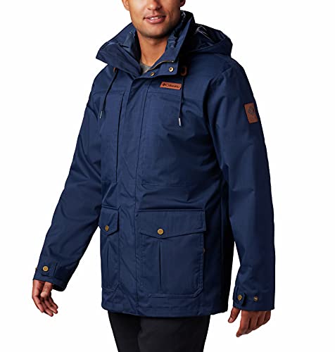 Columbia Horizons Pine Chaqueta Interchange, Hombre, Azul (Collegiate Navy), L