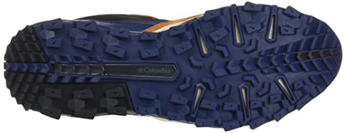 Columbia Ivo Trail WP, Zapatos para Senderismo Hombre, Black, River Blue, 43 EU