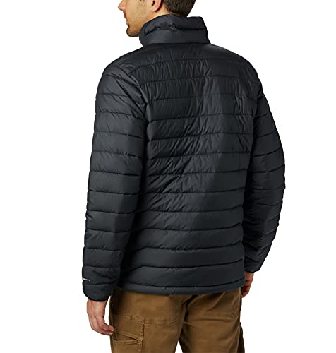 Columbia Powder Lite , Chaqueta Hombre, Negro (BLACK), M