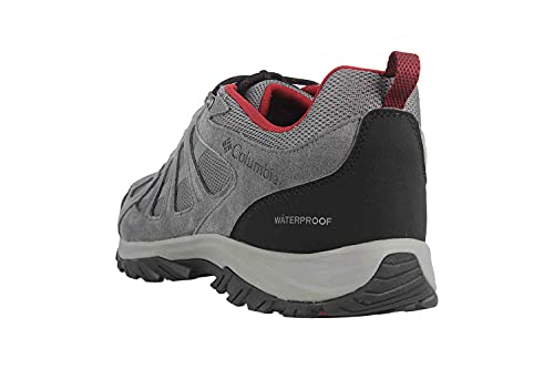 Columbia Redmond Iii Waterproof Zapatillas para caminar para Hombre, Gris (Ti Grey Steel, Black), 43 EU