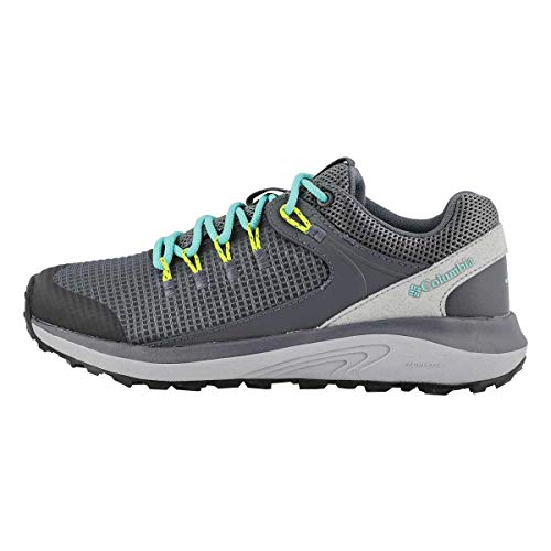 Columbia Trailstorm Waterproof, Zapatillas Mujer, Graphite/Dolphin, 38 EU