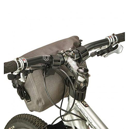 COLUMBUS Bikepacking | Bolsa Estanca para el Manillar de la Bici Convertible en Bandolera. Dry Handlebar Bag con Cierre Enrollable y tamaño Ajustable de hasta 3 L.