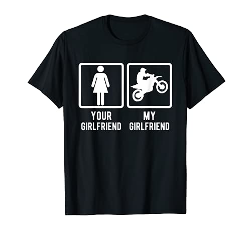 Comparación de novia Bicicleta de montaña Divertido Camiseta