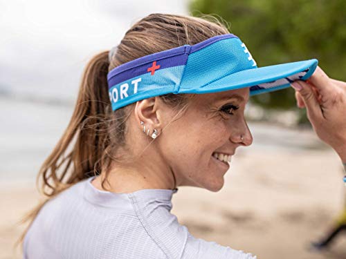 COMPRESSPORT Visor Ultralight Visera, Unisex-Adult, Azur, Talla Unica