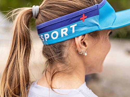 COMPRESSPORT Visor Ultralight Visera, Unisex-Adult, Azur, Talla Unica