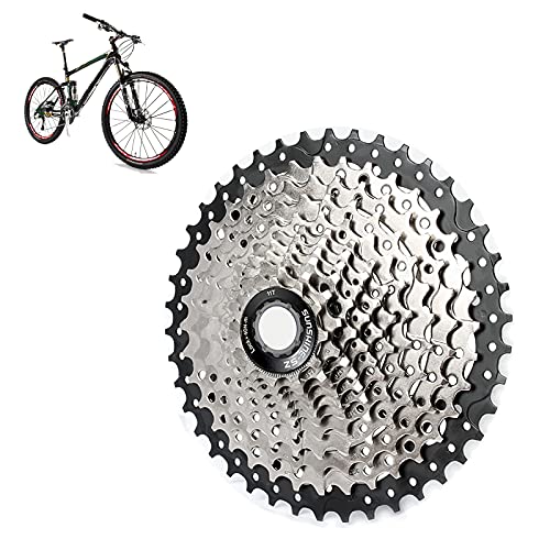 ConBlom Cassette de 11 velocidades, 11 – 42T, rueda libre de metal, rueda libre Shimano Deore MTB S-R-A-M, accesorios de repuesto