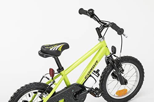 Conor Ray 14" Bicicleta Infantil, Niños, Verde, Pequeño