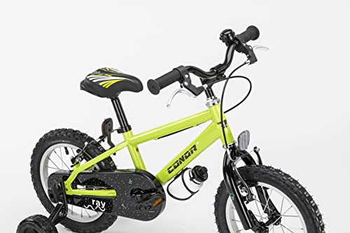 Conor Ray 14" Bicicleta Infantil, Niños, Verde, Pequeño