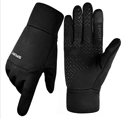 ConSZiouX Guantes Ciclismo, Moto, Aire libre, Invierno, Waterproof, Hombre, Mujer, Antideslizantes, Tactiles, Antiviento, Bici, Caza, Golf, Termicos, Senderismo, Montañismo Talla M-L