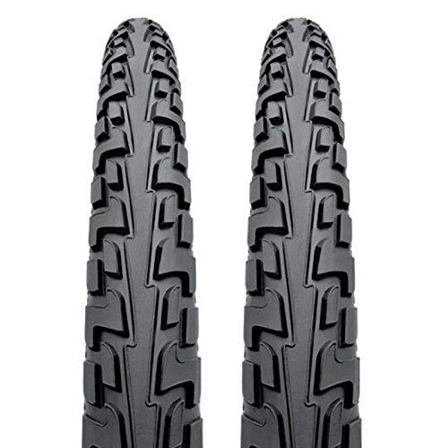 Continental Par de neumáticos para Bicicleta de Tour Ride, 700 x 42c, Color Negro