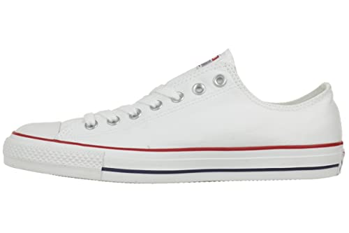 Converse All Star Ox Canvas Zapatillas Blancas- UK 8