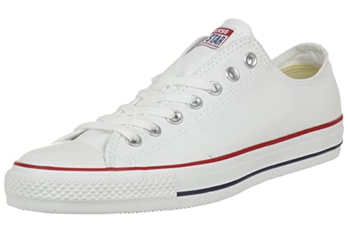 Converse All Star Ox Canvas Zapatillas Blancas- UK 8