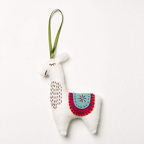 Corinne Lapierre Fieltro Llama Costura Craft Mini Kit, Multicolor, Talla Única