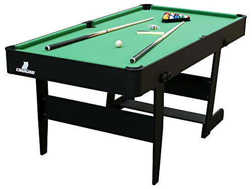 COUGAR A040.201.00 Mesa de Billar Pool Billiards Table - Mesas de Billar (Pool Billiards Table, Negro, Verde, MDF, 5 año(s), Niños y Adultos, China)