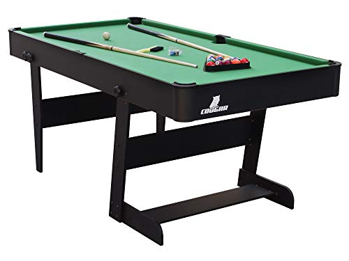 COUGAR A040.201.00 Mesa de Billar Pool Billiards Table - Mesas de Billar (Pool Billiards Table, Negro, Verde, MDF, 5 año(s), Niños y Adultos, China)