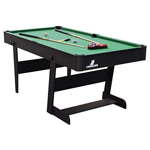 COUGAR A040.201.00 Mesa de Billar Pool Billiards Table - Mesas de Billar (Pool Billiards Table, Negro, Verde, MDF, 5 año(s), Niños y Adultos, China)