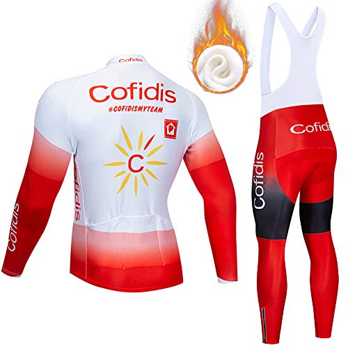 CQXMM Ropa de Ciclismo de Lana de Invierno Ropa de Ciclismo de Carretera de Bicicleta de montaña Ropa de Ciclismo de Lana de Invierno Ropa de Ciclismo de Carretera de Bicicleta de montaña