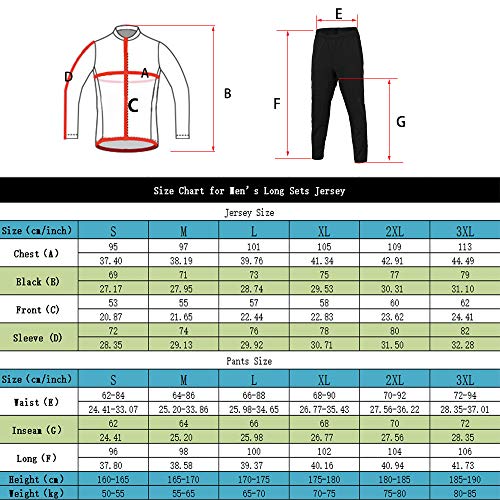 CQXMM Ropa de Ciclismo de Lana de Invierno Ropa de Ciclismo de Carretera de Bicicleta de montaña Ropa de Ciclismo de Lana de Invierno Ropa de Ciclismo de Carretera de Bicicleta de montaña