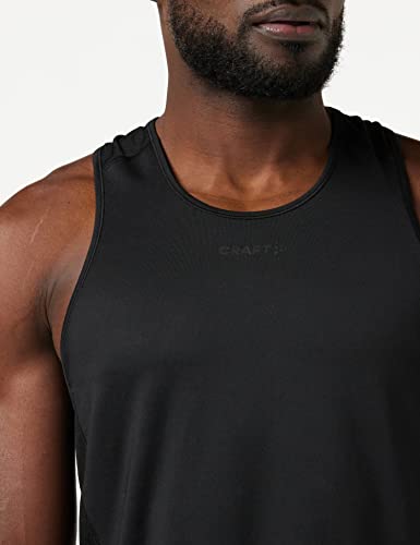 Craft Maillots de Entrenamiento Advance Essence para Hombre, Hombre, Jerseys, 1908755-999000-4, Negro, S