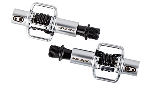 Crank Brothers Eggbeater 1 Pedal Egg Beater 1, Plata/Negro, Hombre, Talla única