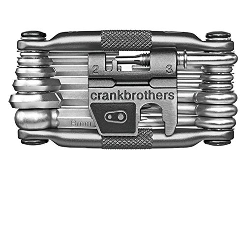 Crank Brothers Multiherramienta M19, niquel, Unisex, Multi 19