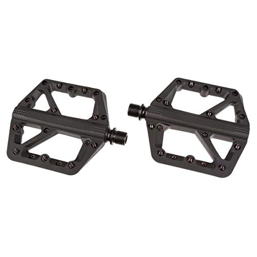 Crankbrothers Sello Unisex-1 Pedales, Negro, Grande (un par)