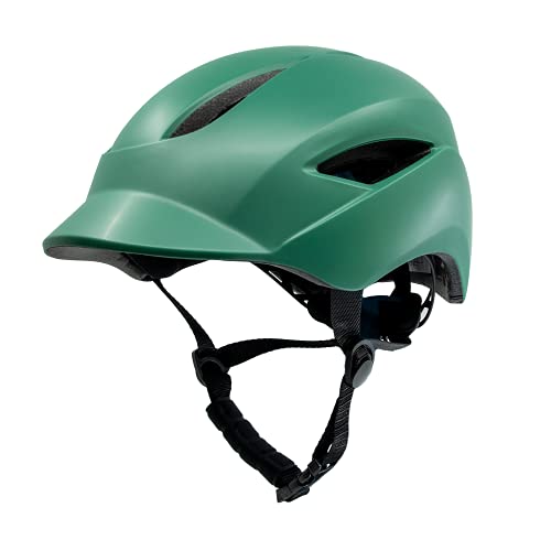 Crazy Safety Casco de Bici para Hombres, Mujeres, niños y niñas | Casco de Bicicleta con luz LED Recargable por USB integrada | Casco de Bici Urbana Ligero