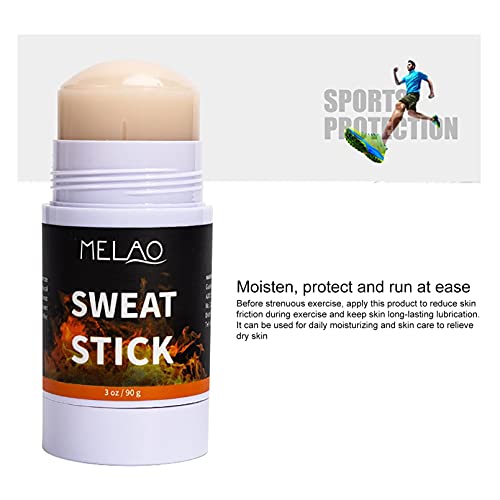 Crema antirozaduras y antifriccion - Anti Rozadura Muslos mujeres - Crema antiroces badana ciclismo - Alternativa a la Vaselina deportiva - Roce Pezon Axila Muslos - No grasa - 80g (Amarillo)