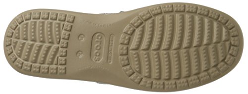 Crocs Santa Cruz Clean Cut Loafer, Hombre Mocasín, Azul (Navy/Tumbleweed), 39-40 EU