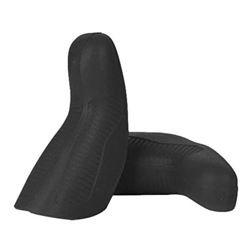 Cubierta de manija de freno Bicicleta, Protector de agarre de maneta de freno, Manguito de silicona de agarre de palanca de freno antideslizante universal para bicicleta de carretera y MTB, Negro / Az