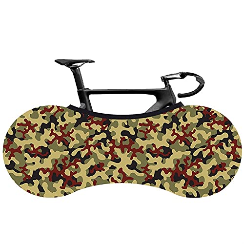 Cubierta de polvo, cubierta de bicicleta serie de camuflaje cubierta de bicicleta suave y lisa cubierta de polvo interior 26 "-29" 700C cubierta de bicicleta de carretera Ciclismo Accesorios for bicic