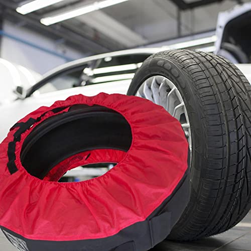 Cubiertas de rueda para neumáticos de RV, cubierta de neumático de repuesto, 1 pieza de cubierta de neumático de protector de rueda para neumáticos de 13 a 20 pulgadas de diámetro para RV Camper Trail