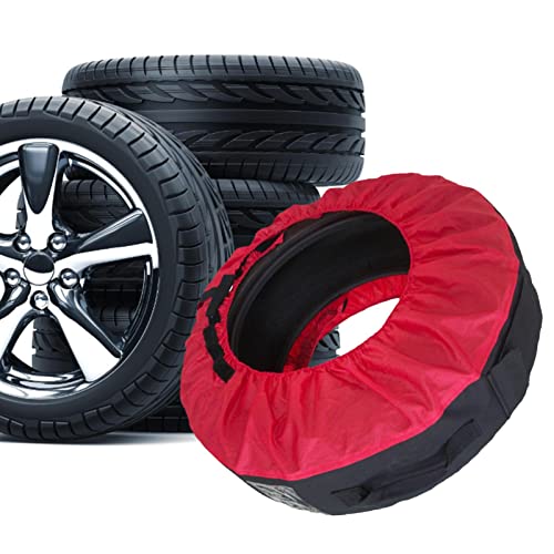 Cubiertas de rueda para neumáticos de RV, cubierta de neumático de repuesto, 1 pieza de cubierta de neumático de protector de rueda para neumáticos de 13 a 20 pulgadas de diámetro para RV Camper Trail