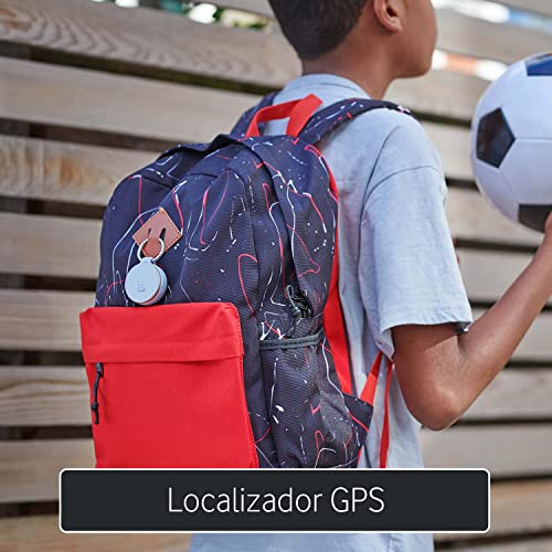 Curve, Localizador GPS Inteligente, Mini Dispositivo Ligero con Rastreo Ilimitado Desde tu Móvil para tu Coche, Bolso, Perro, Llaves y Mochila - Suscripción Incluida