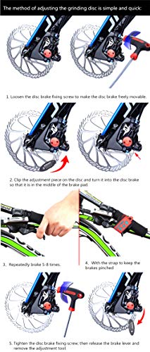 CYCEARTH 4 Pares Bicicleta Pastillas de Freno de Disco para Shimano XT Br-M8000 M785 XTR M9000 M9020 M987 M988 M985 Seis M7000 M675 Deore M615 RS785 CX75 R515 R315 Alfine S700 (Semi-Metallic)