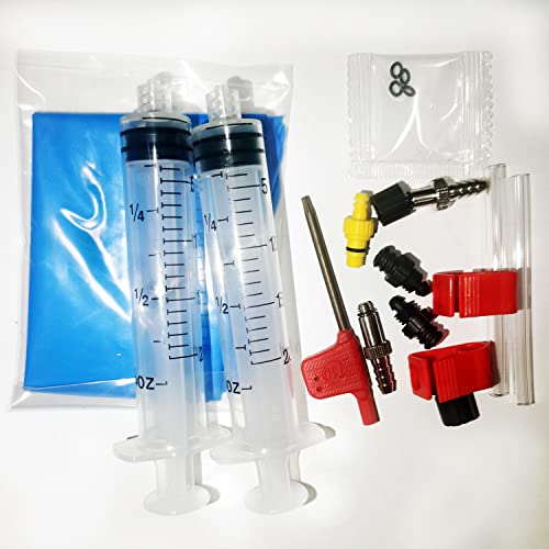 CYCEARTH Dot Oil Bleed Kit Tool for Avid Disc Brake Juicy 1 3 5 7 9 Elixir Code RX R CR XO XX SRAM Carbon Trail Formula