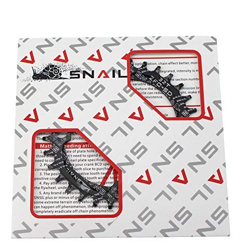 CYSKY 32T Plato Ancho Estrecho Ovalado 104BCD Cadena de Velocidad de Bicicleta para la mayoría de Bicicletas Bicicleta de Carretera Bicicleta de montaña BMX MTB (32T)