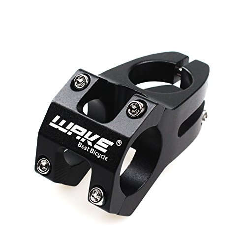 CYSKY Bike Stem 31.8 45mm Aleación de Aluminio Mountain Bike Stem Corto del Manillar de la Bicicleta para la mayoría de Las Bicicletas BMX MTB Road Bike (Negro)