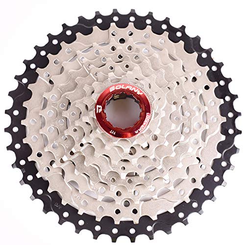 CYSKY Cassette de 8 velocidades 11-42T para Bicicleta de montaña, Bicicleta de Carretera, MTB, BMX, SRAM, Shimano