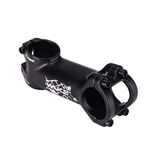 CYSKY Vástago de Bicicleta 17 Grados 31,8 60mm/70mm/90mm/110mm Vástago de MTB Vástago de Manillar de Bicicleta de montaña para Bicicleta, Bicicleta de Carretera, MTB, BMX, Ciclismo (90mm)