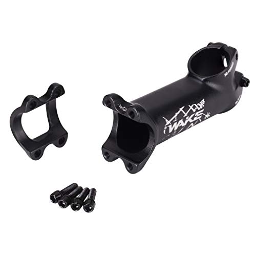 CYSKY Vástago de Bicicleta 25 Grados 31,8 60mm/70mm/90mm/110mm Vástago de MTB Vástago de Manillar de Bicicleta de montaña para Bicicleta, Bicicleta de Carretera, MTB, BMX, Ciclismo (110mm)